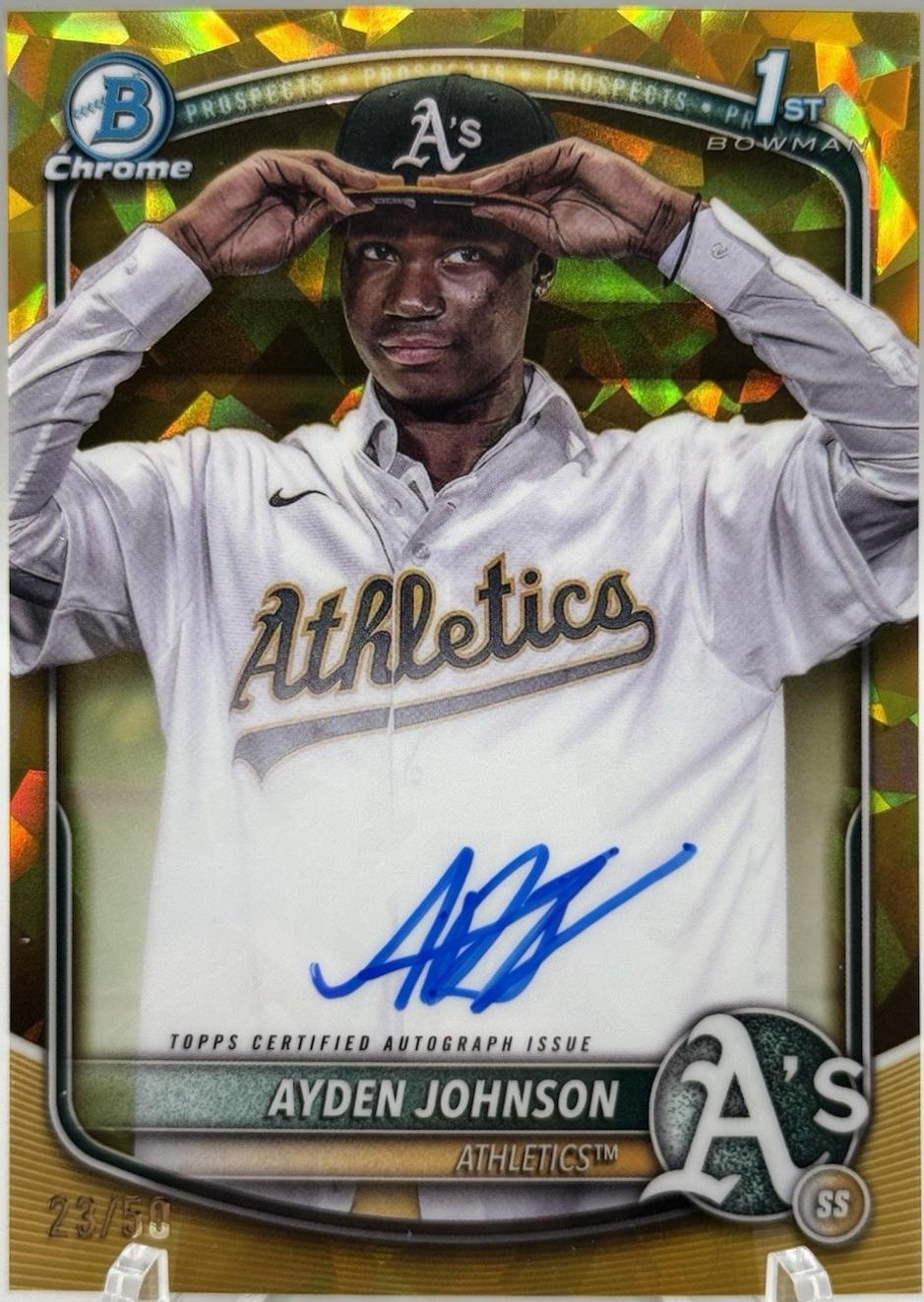 Ayden Johnson [Gold] #CPSA-AJ