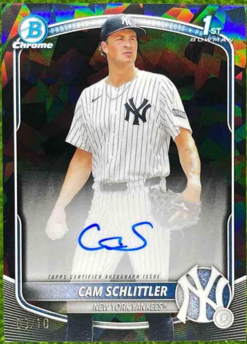 Cam Schlittler [Black] #CPSA-CS