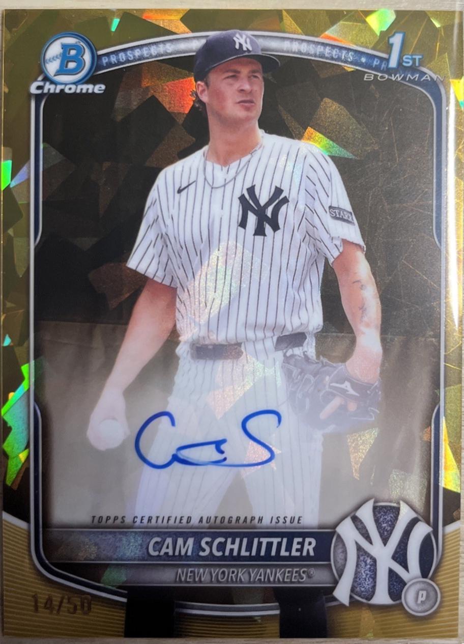 Cam Schlittler [Gold] #CPSA-CS