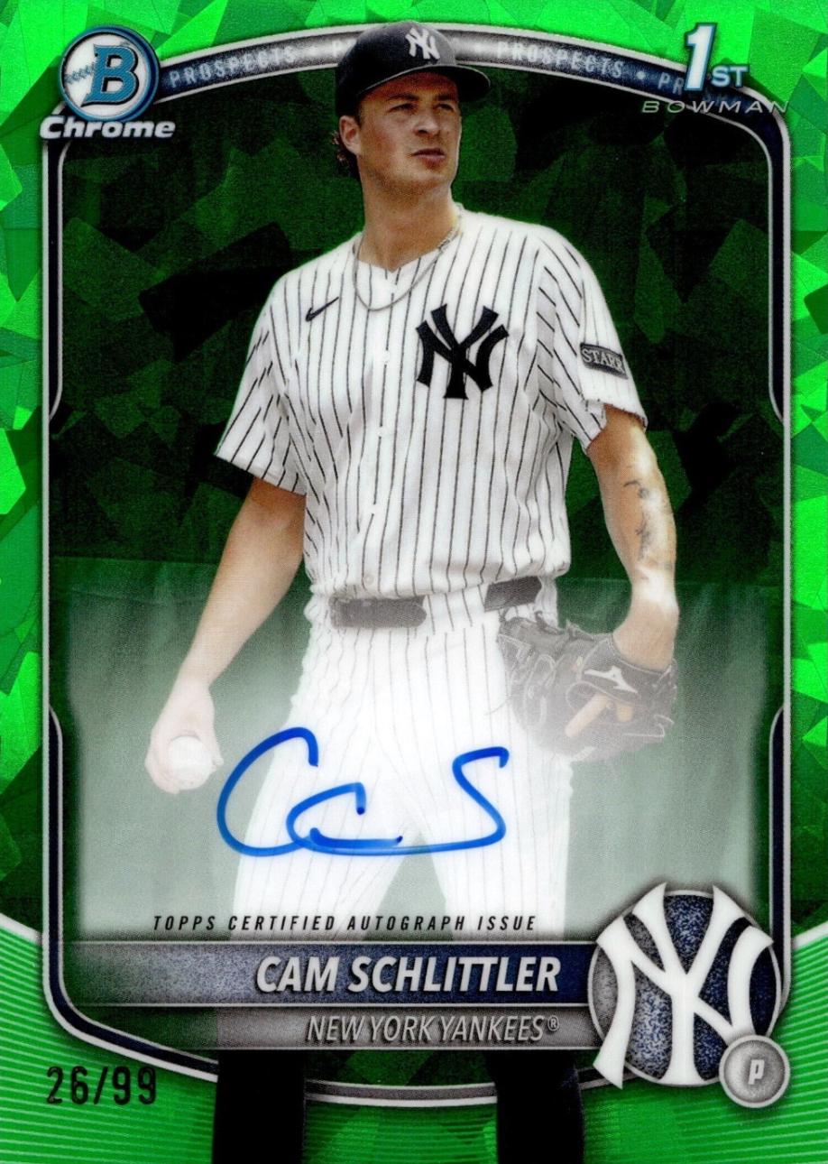 Cam Schlittler [Green] #CPSA-CS