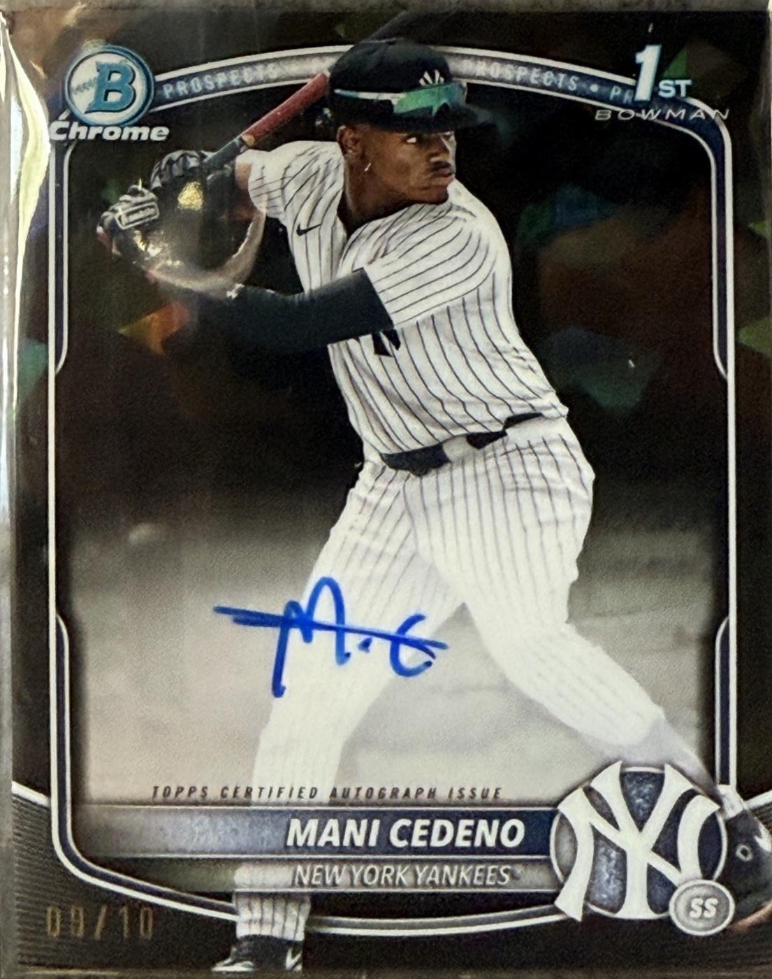 Mani Cedeno [Black] #CPSA-MCE