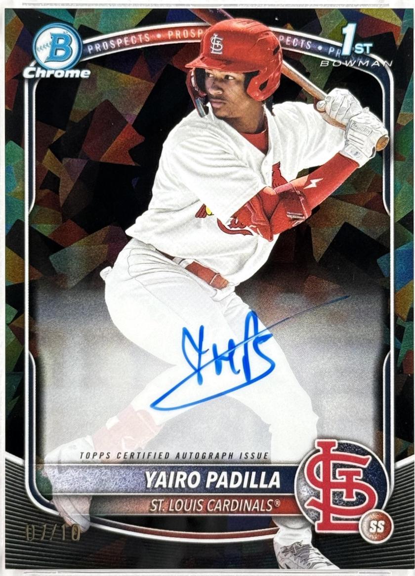 Yairo Padilla [Black] #CPSA-YP