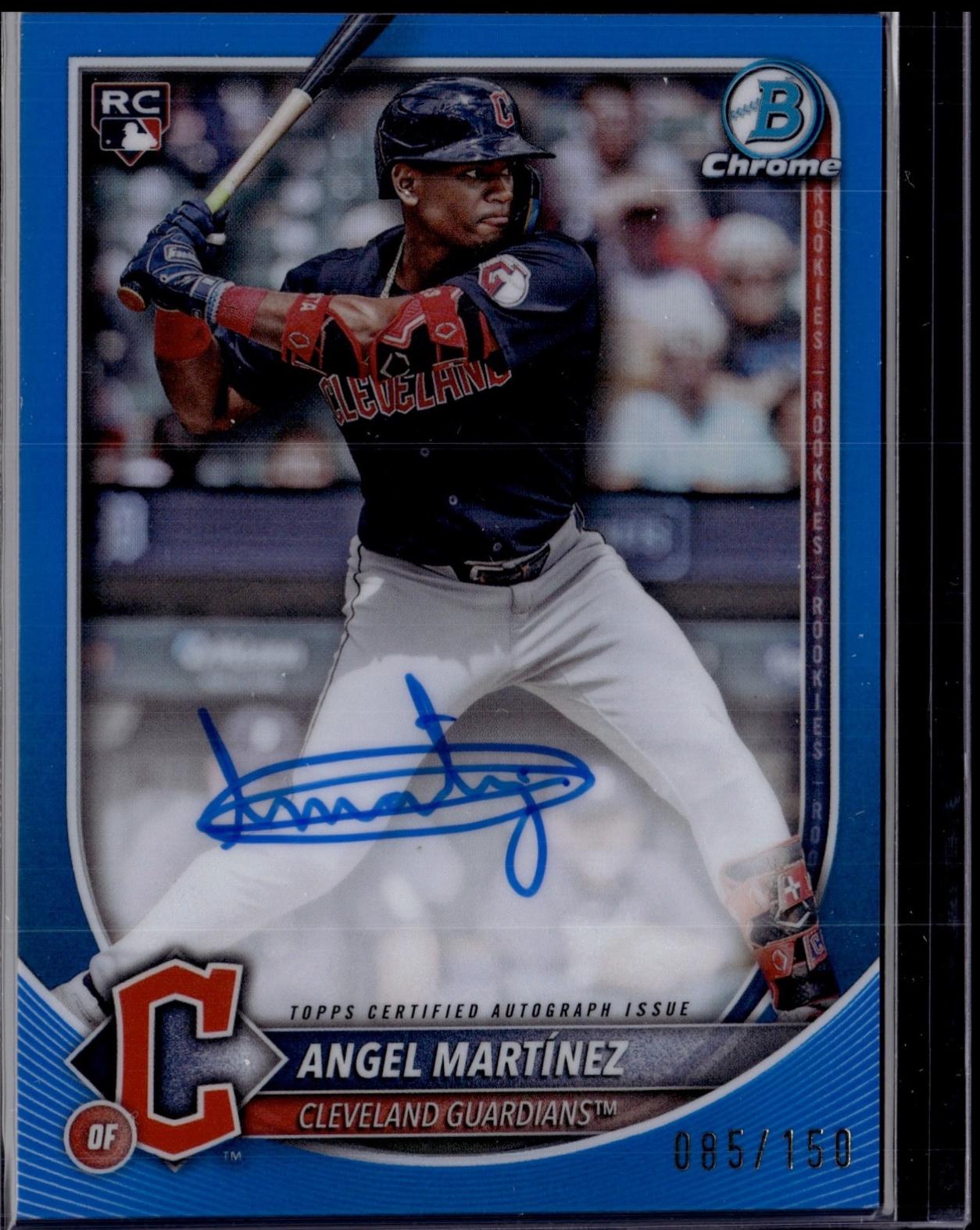 Angel Martinez [Blue Refractor] #CRA-AM