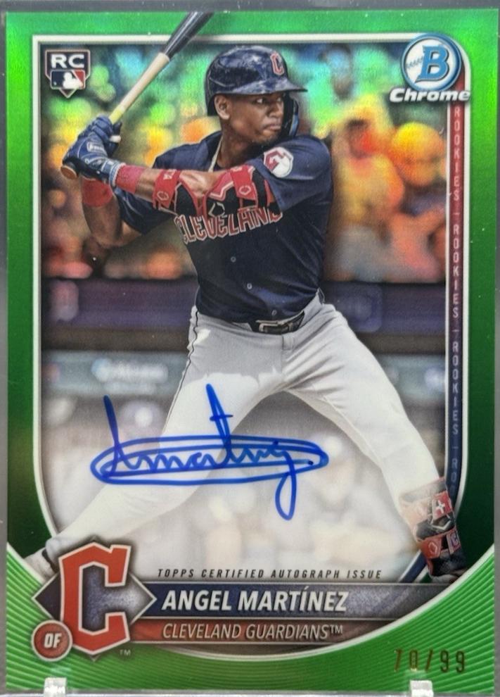 Angel Martinez [Green Refractor] #CRA-AM