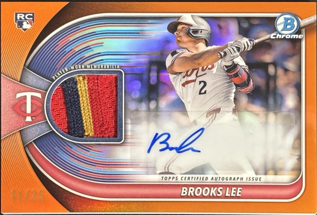 Brooks Lee [Orange Refractor] #CRA-BL