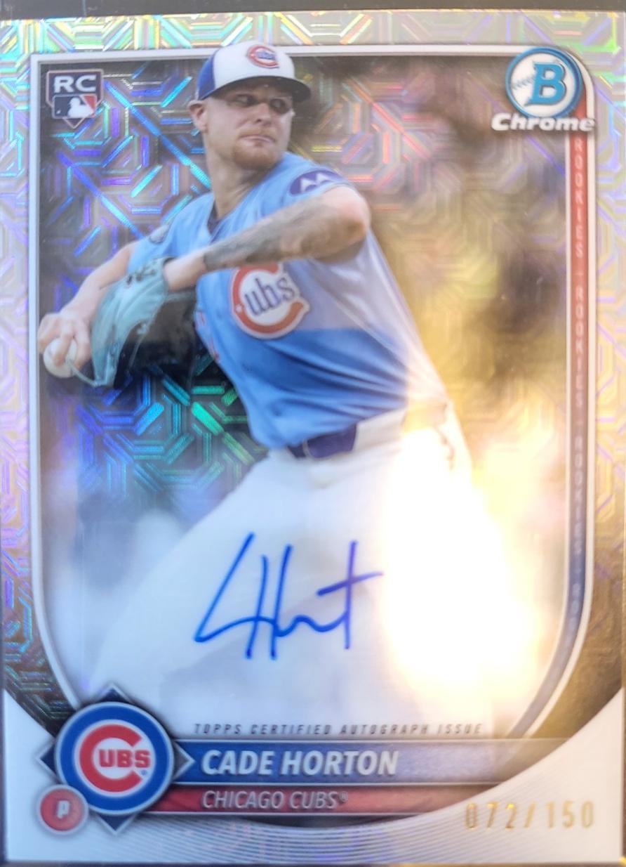 Cade Horton [Blue Refractor] #CRA-CH