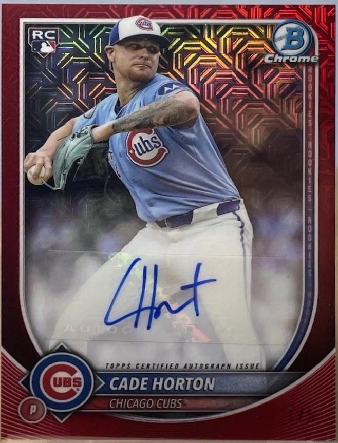 Cade Horton [Red Refractor] #CRA-CH