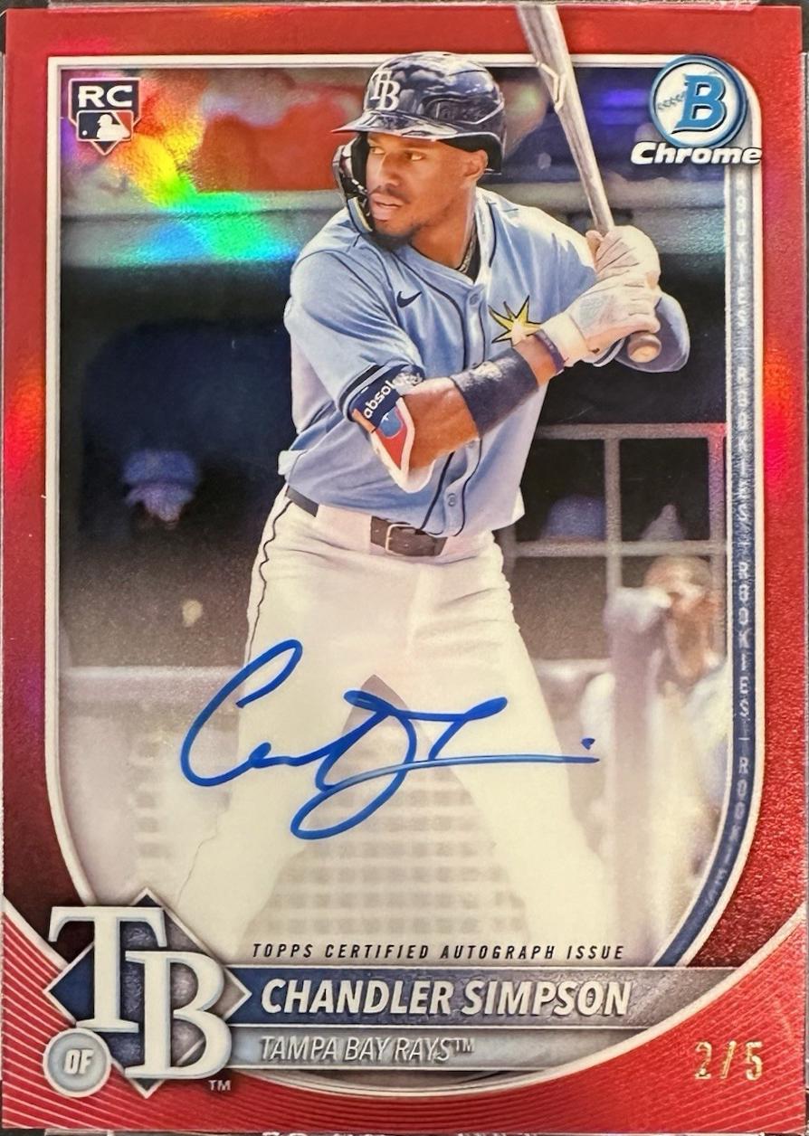Chandler Simpson [Red Refractor] #CRA-CS