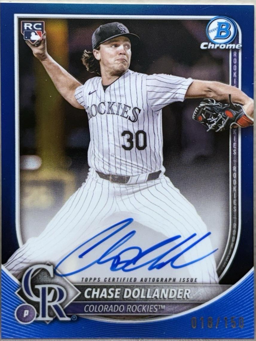 Chase Dollander [Blue Refractor] #CRA-CD