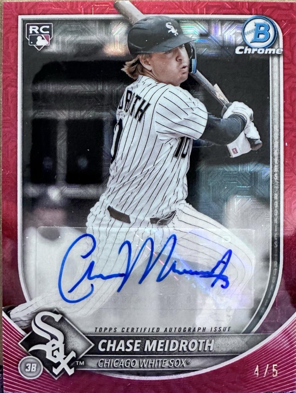 Chase Meidroth [Red Mojo Refractor] #CRA-CME
