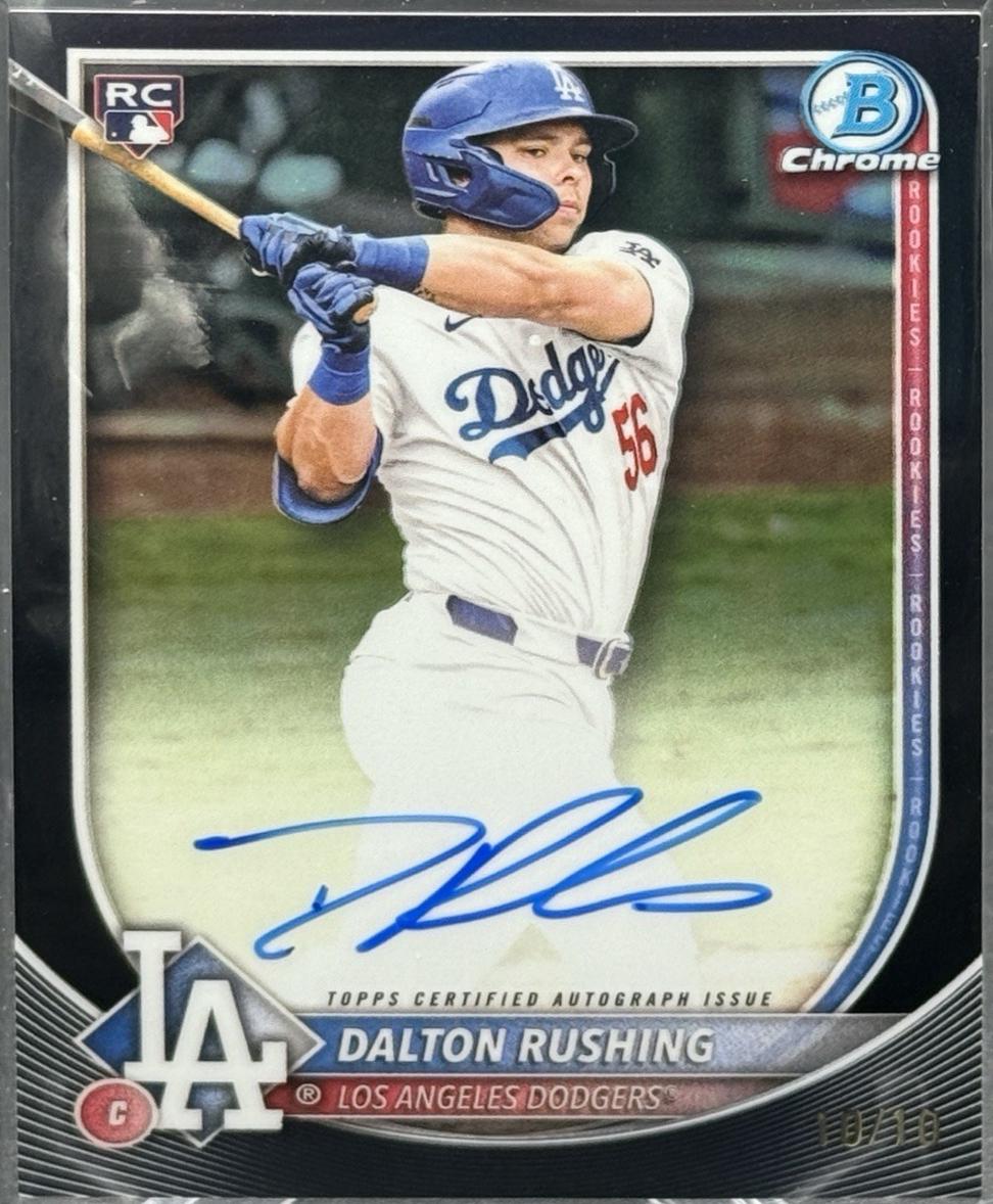 Dalton Rushing [Black Refractor] #CRA-DR