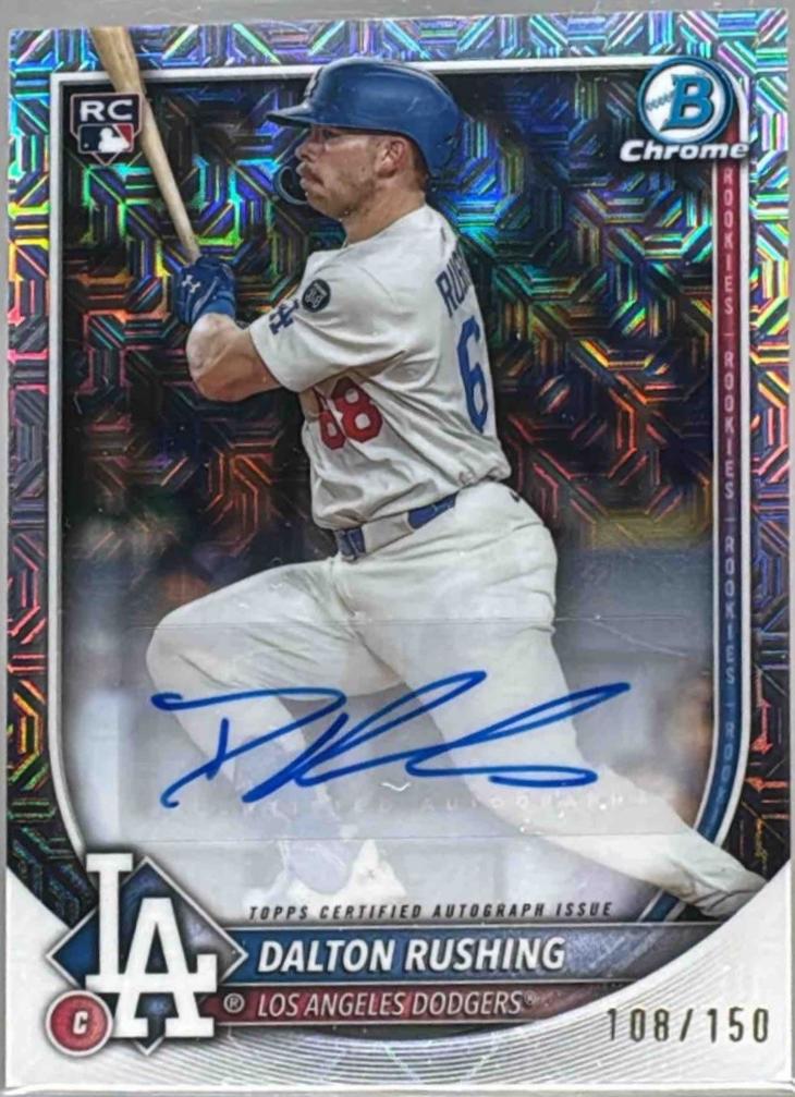 Dalton Rushing [Rose Gold Mojo Refractor] #CRA-DR