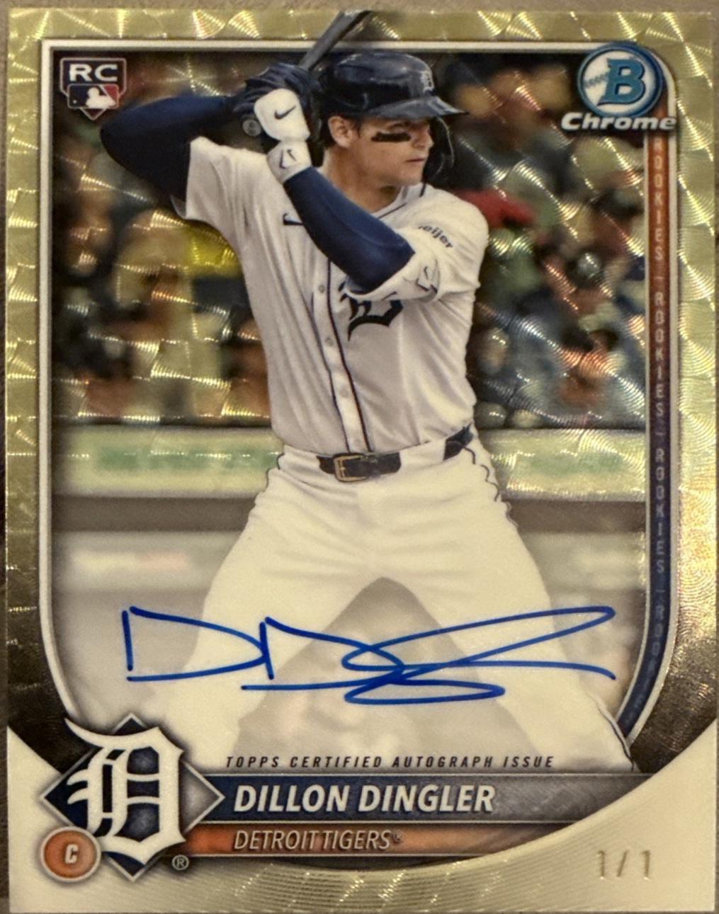 Dillon Dingler [Superfractor] #CRA-DD