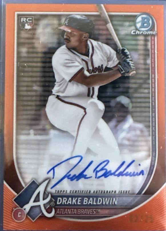 Drake Baldwin [Orange Refractor] #CRA-DB
