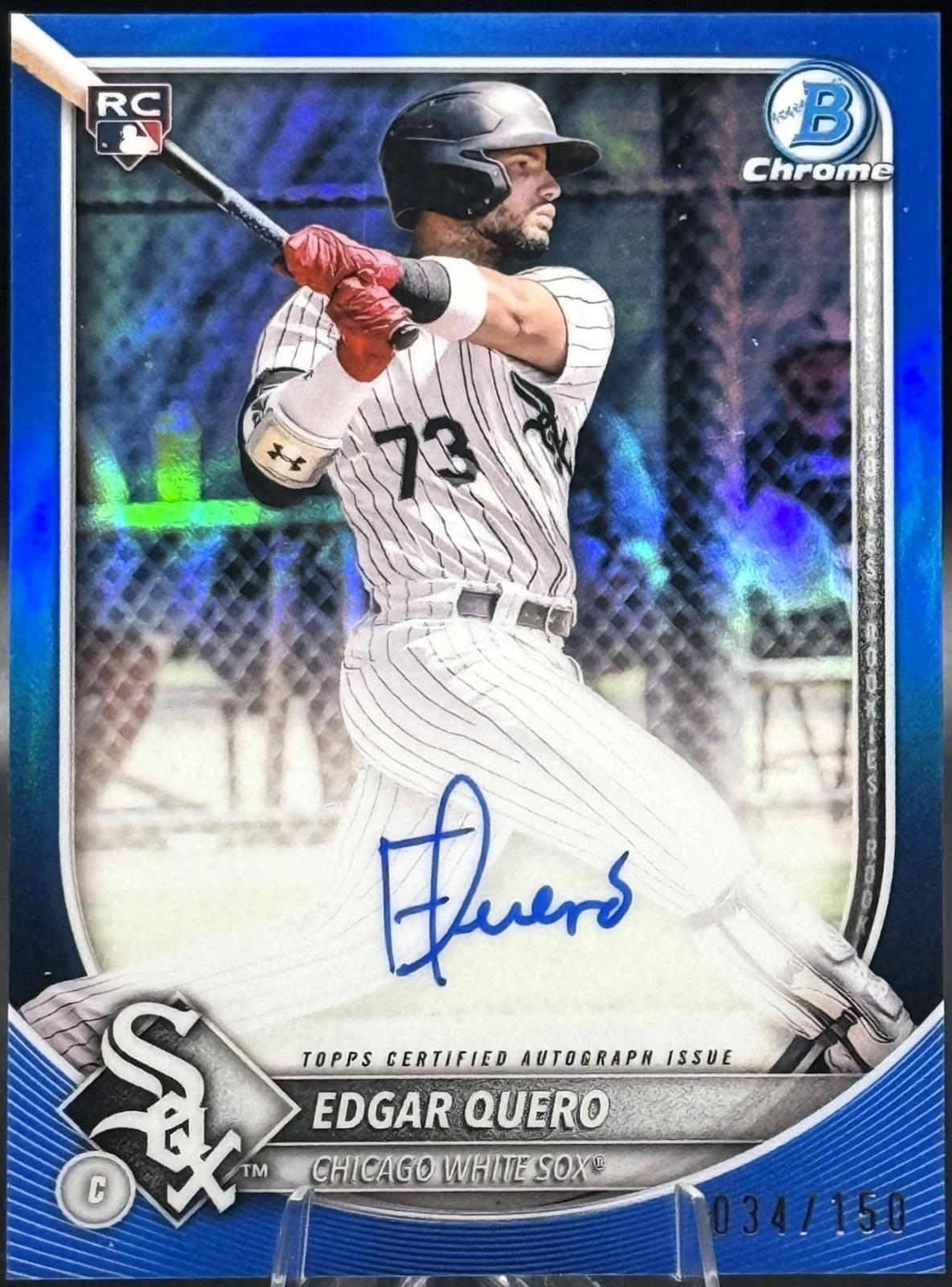 Edgar Quero [Blue Refractor] #CRA-EQ