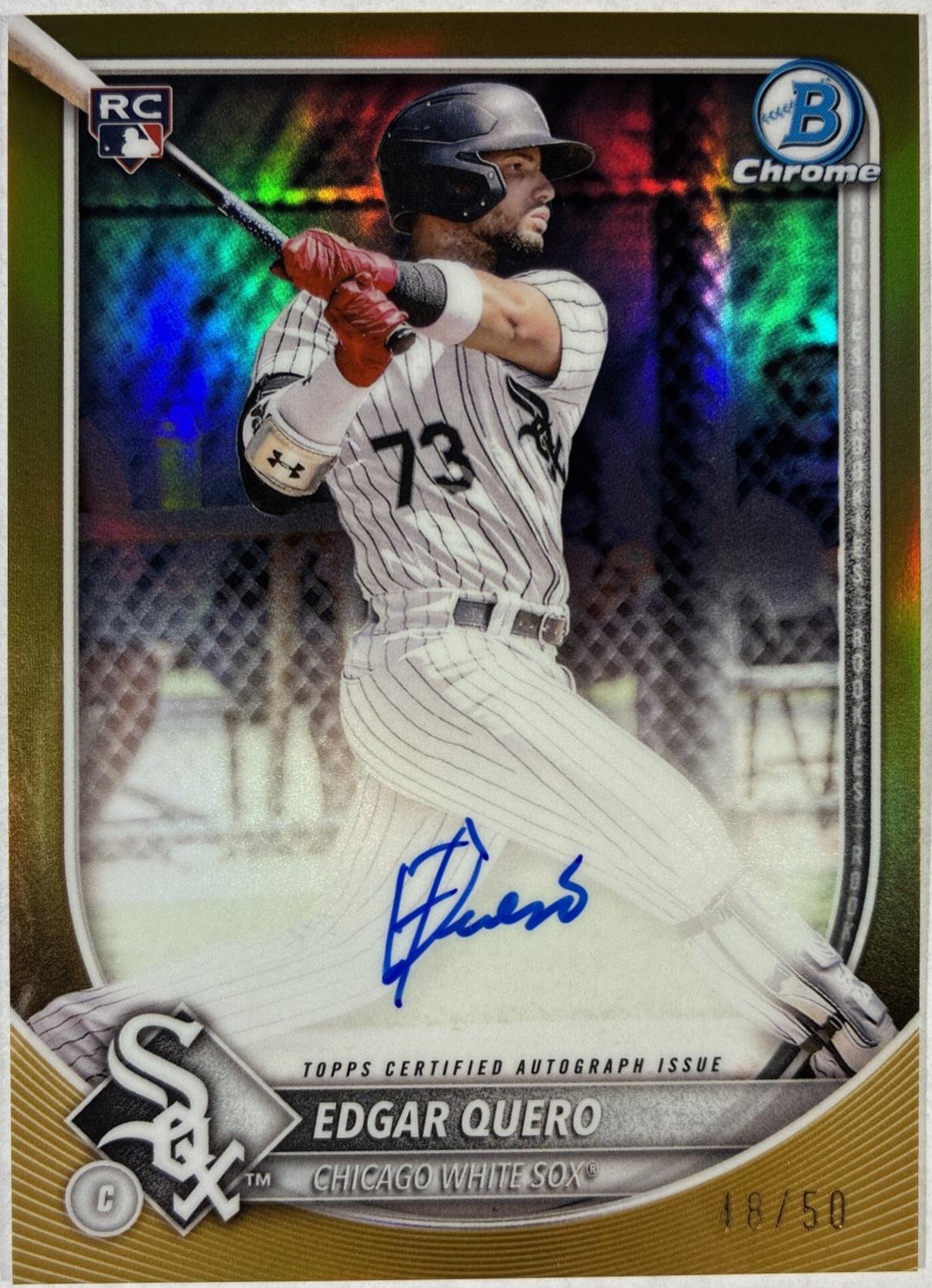 Edgar Quero [Gold Refractor] #CRA-EQ