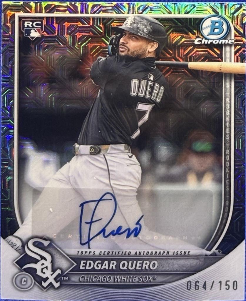 Edgar Quero [Orange Mojo Refractor] #CRA-EQ