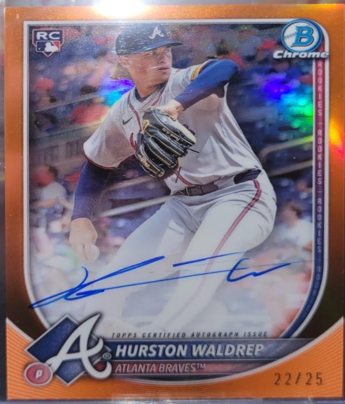 Hurston Waldrep [Orange Refractor] #CRA-HW