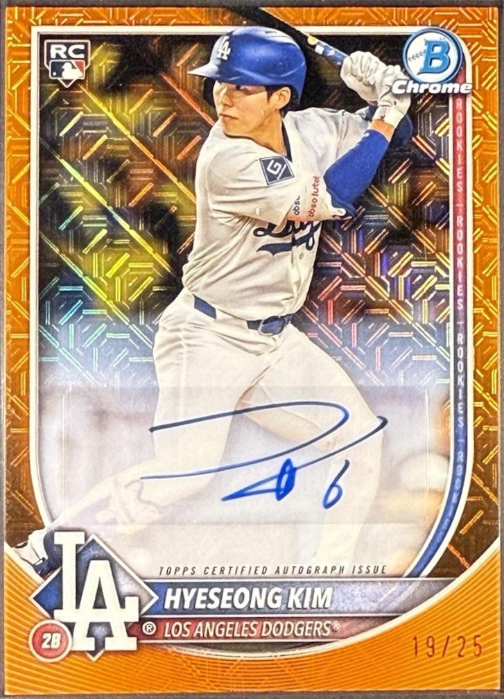 Hyeseong Kim [Orange Mojo Refractor] #CRA-HK