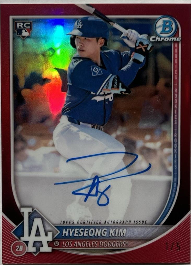 Hyeseong Kim [Red Refractor] #CRA-HK