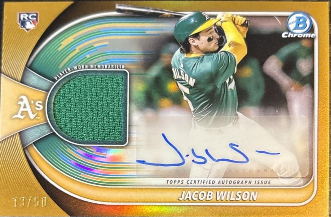 Jacob Wilson [Gold Refractor] #CRA-JWI