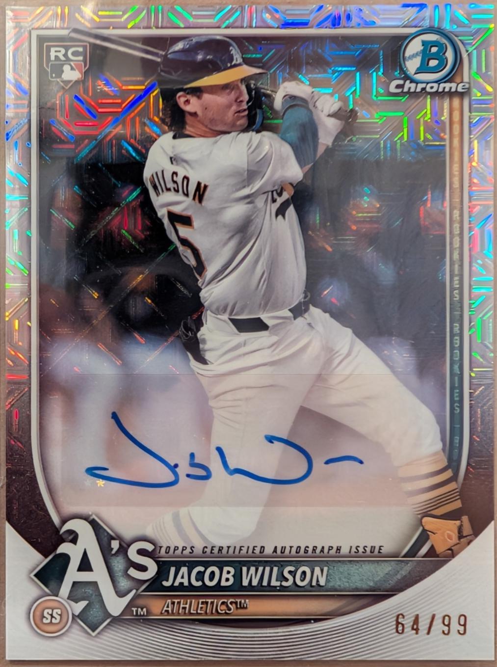 Jacob Wilson [Green Refractor] #CRA-JWI