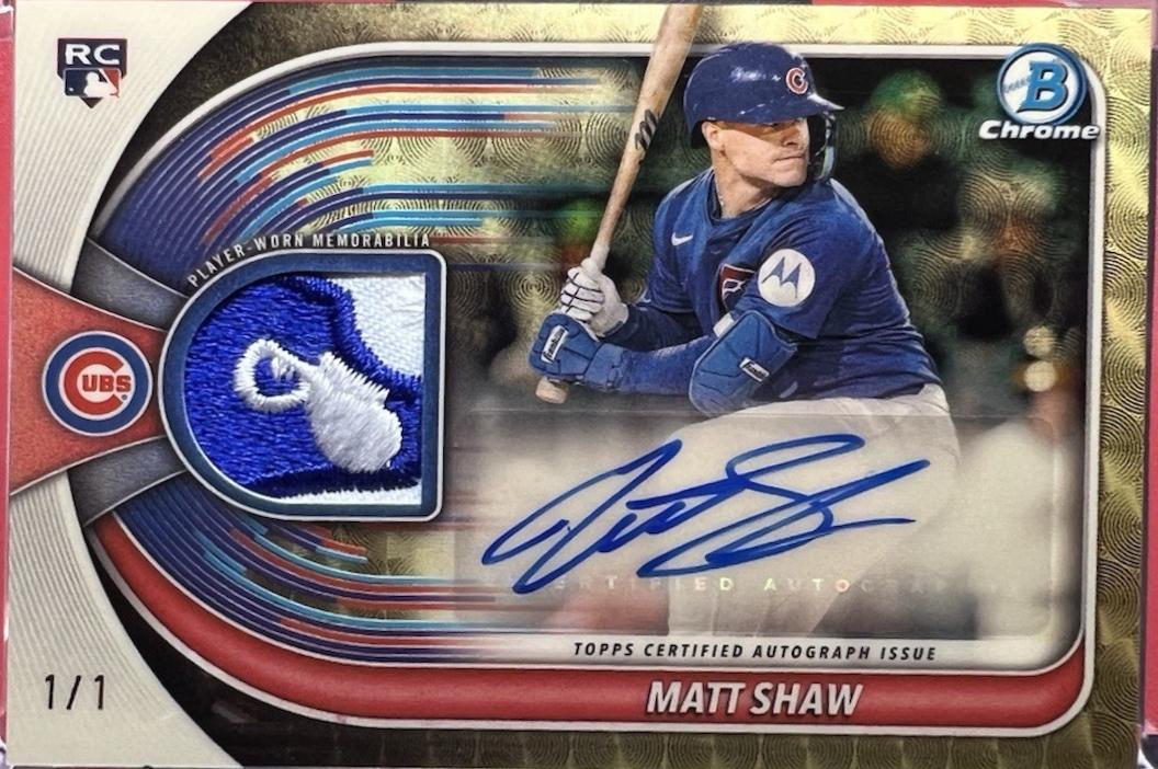 Matt Shaw [Superfractor] #CRA-MS