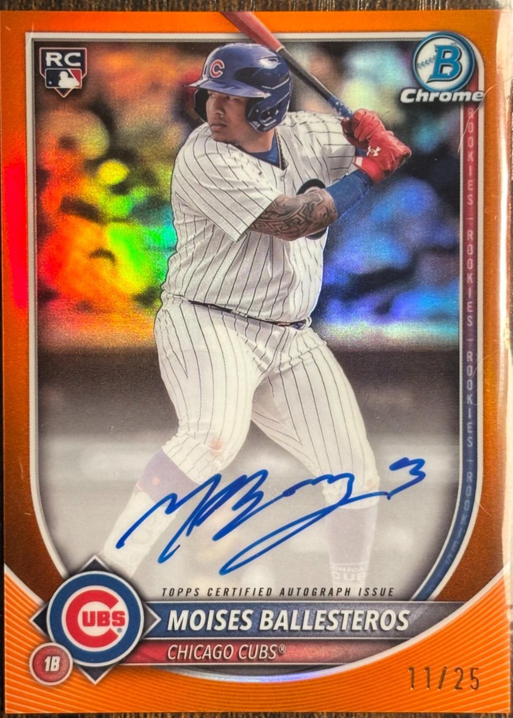 Moises Ballesteros [Orange Refractor] #CRA-MB