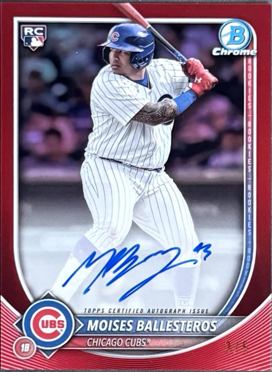 Moises Ballesteros [Red Refractor] #CRA-MB
