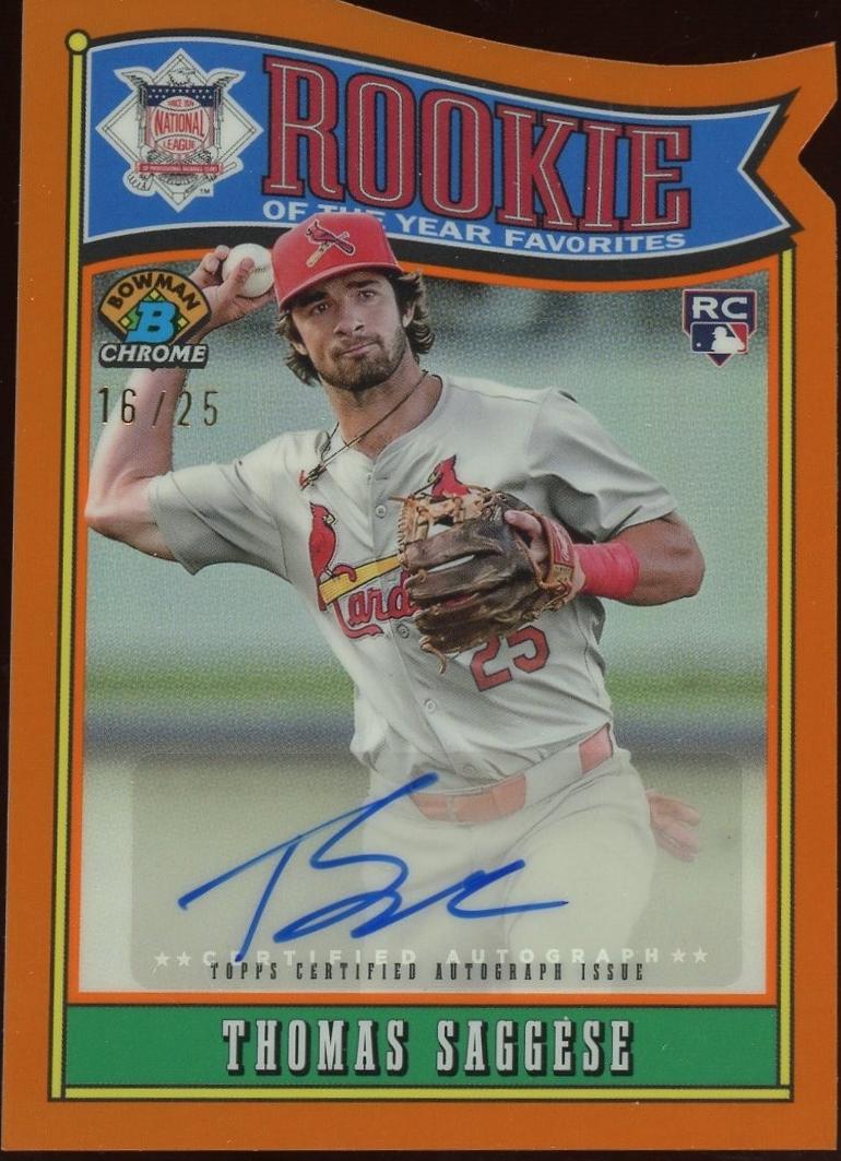 Thomas Saggese [Orange Refractor] #CRA-TOS
