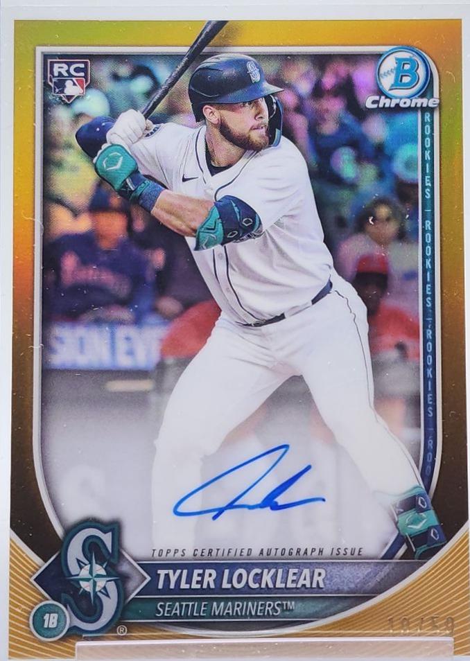 Tyler Locklear [Gold Refractor] #CRA-TL