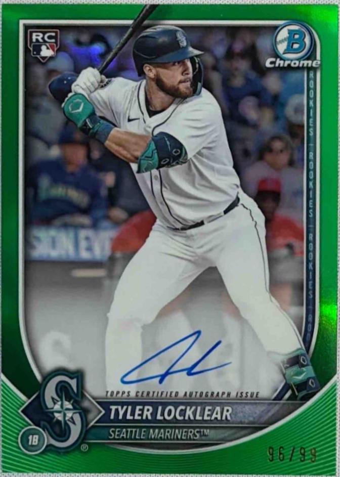 Tyler Locklear [Green Refractor] #CRA-TL