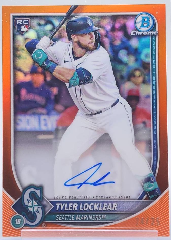 Tyler Locklear [Orange Refractor] #CRA-TL