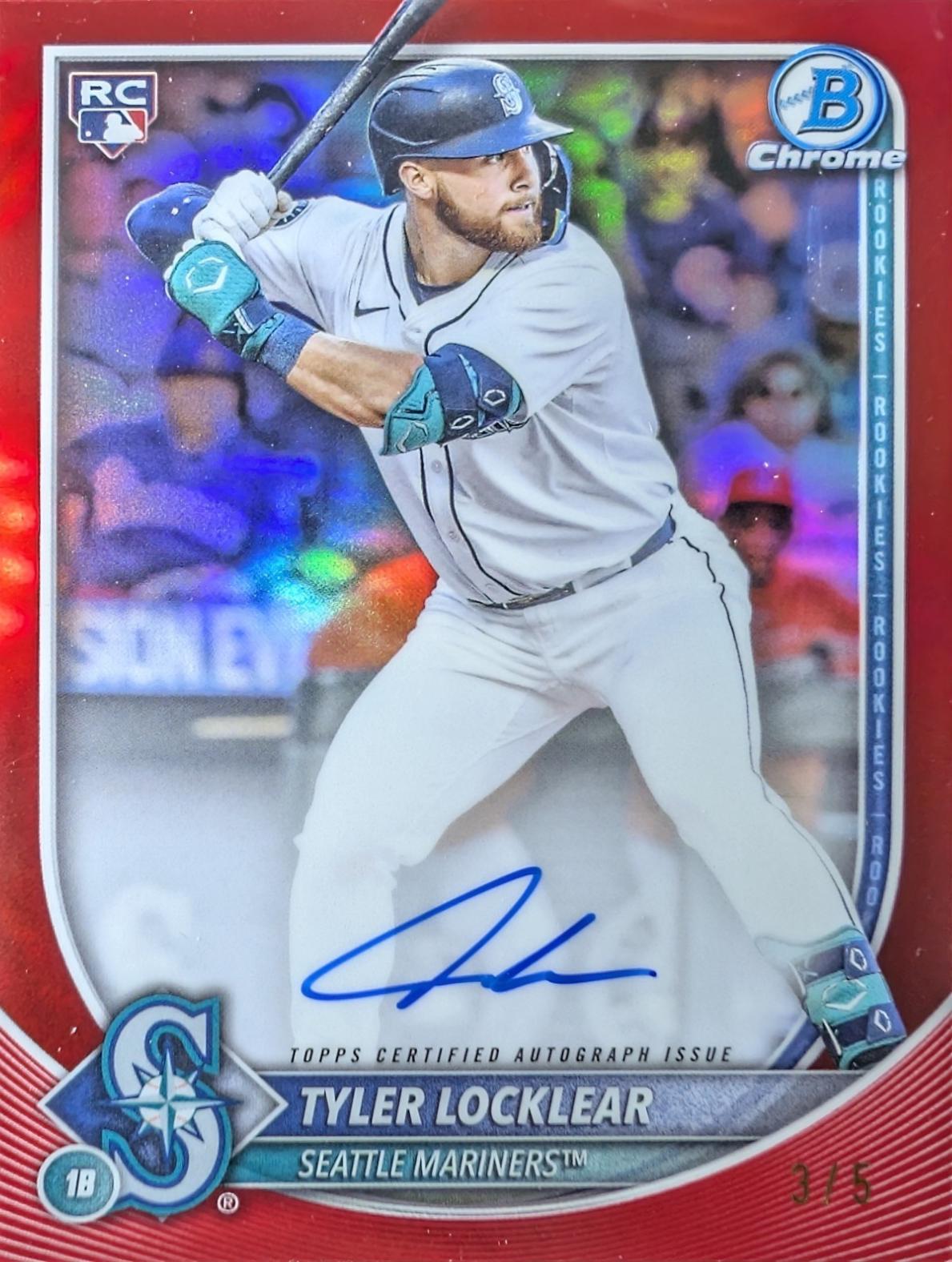 Tyler Locklear [Red Refractor] #CRA-TL