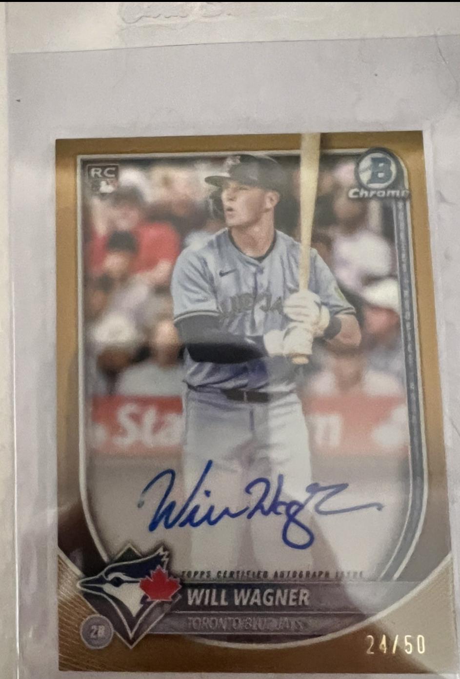 Will Wagner [Gold Refractor] #CRA-WW