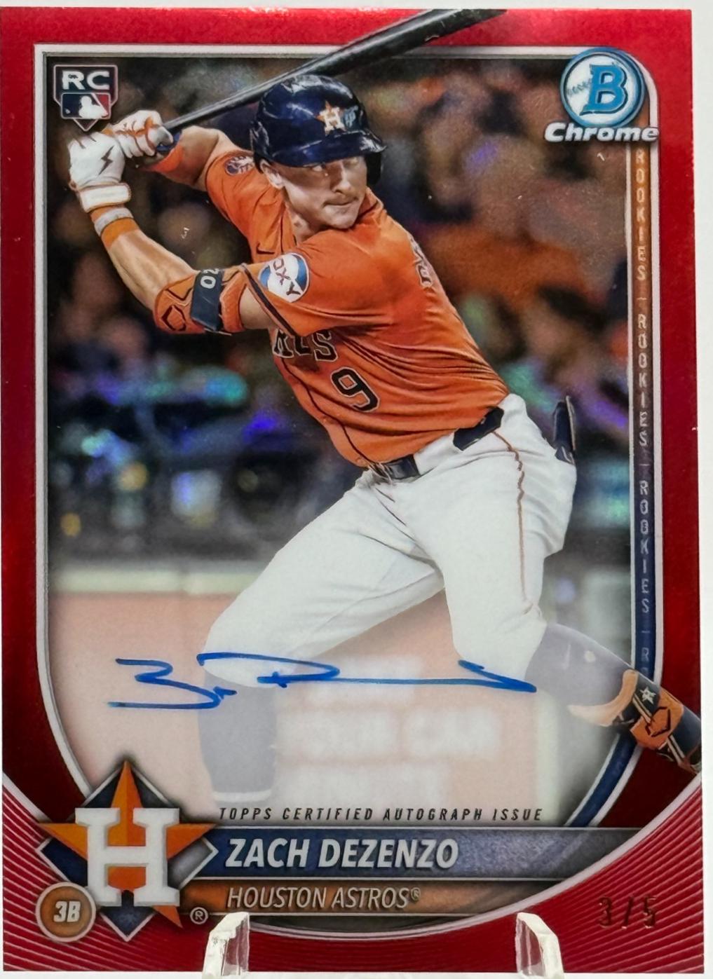 Zach Dezenzo [Red Refractor] #CRA-ZD