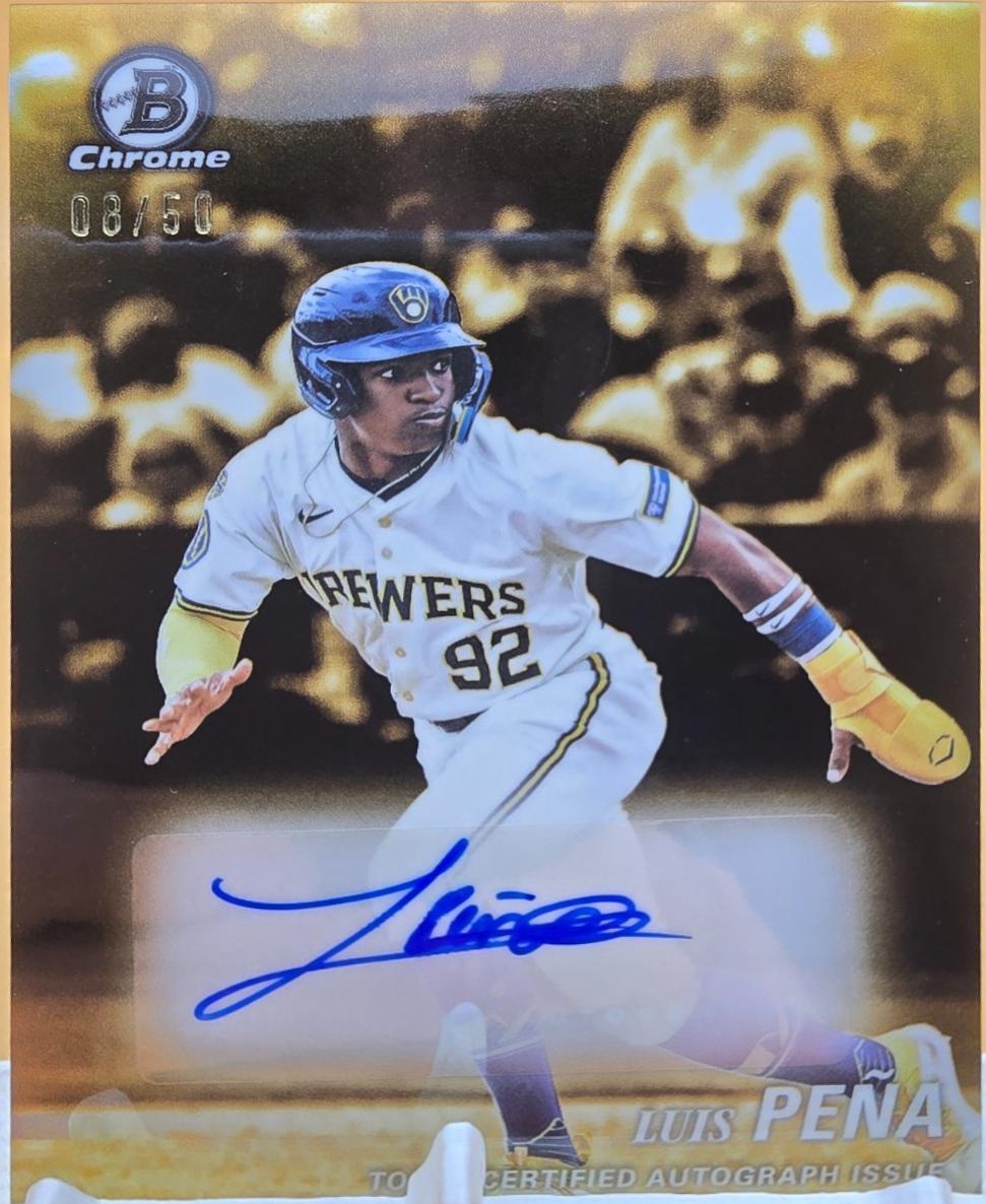 Luis Pena [Gold] #AA-LP