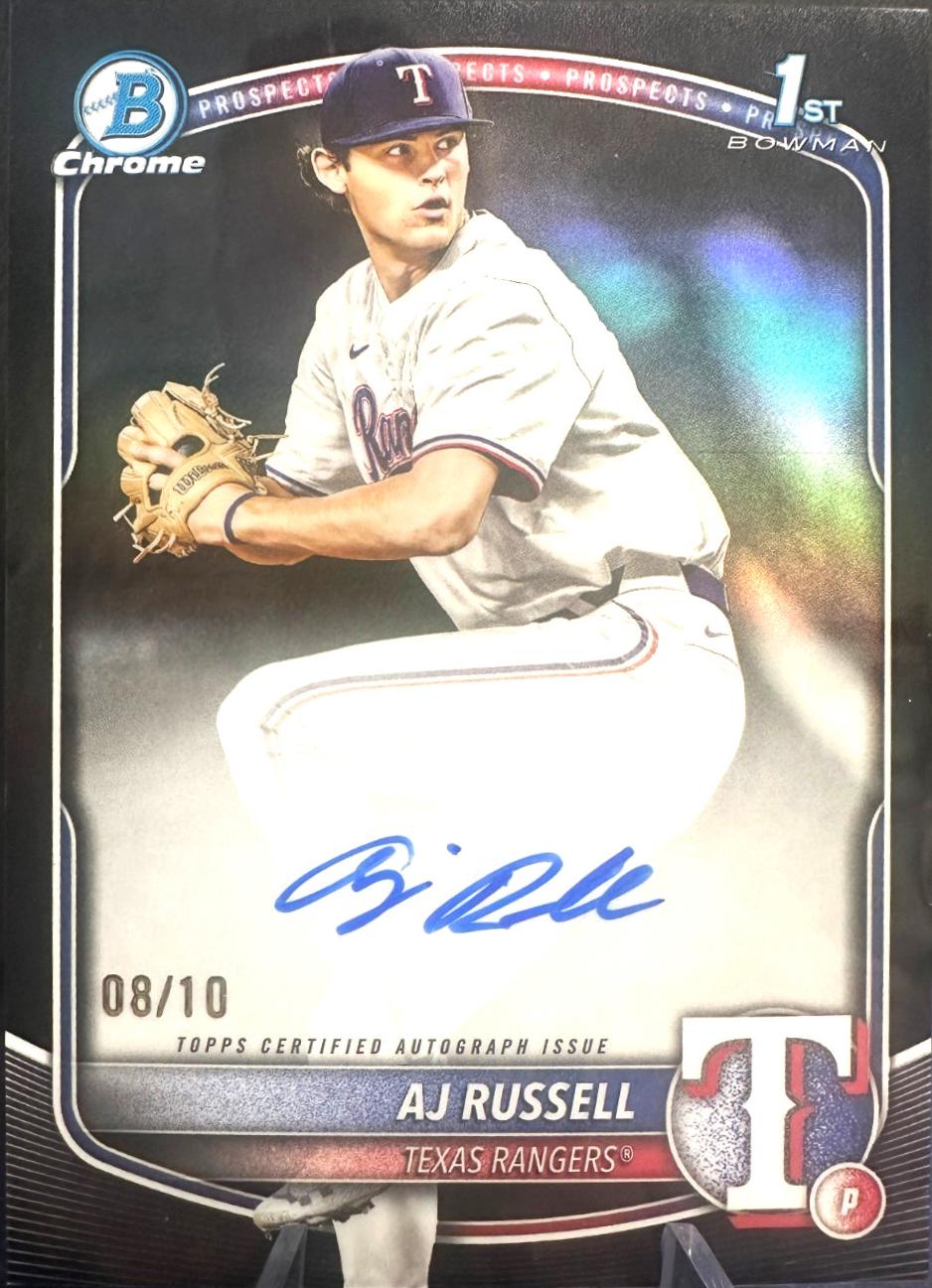 AJ Russell [Black X-Fractor] #CPA-AR