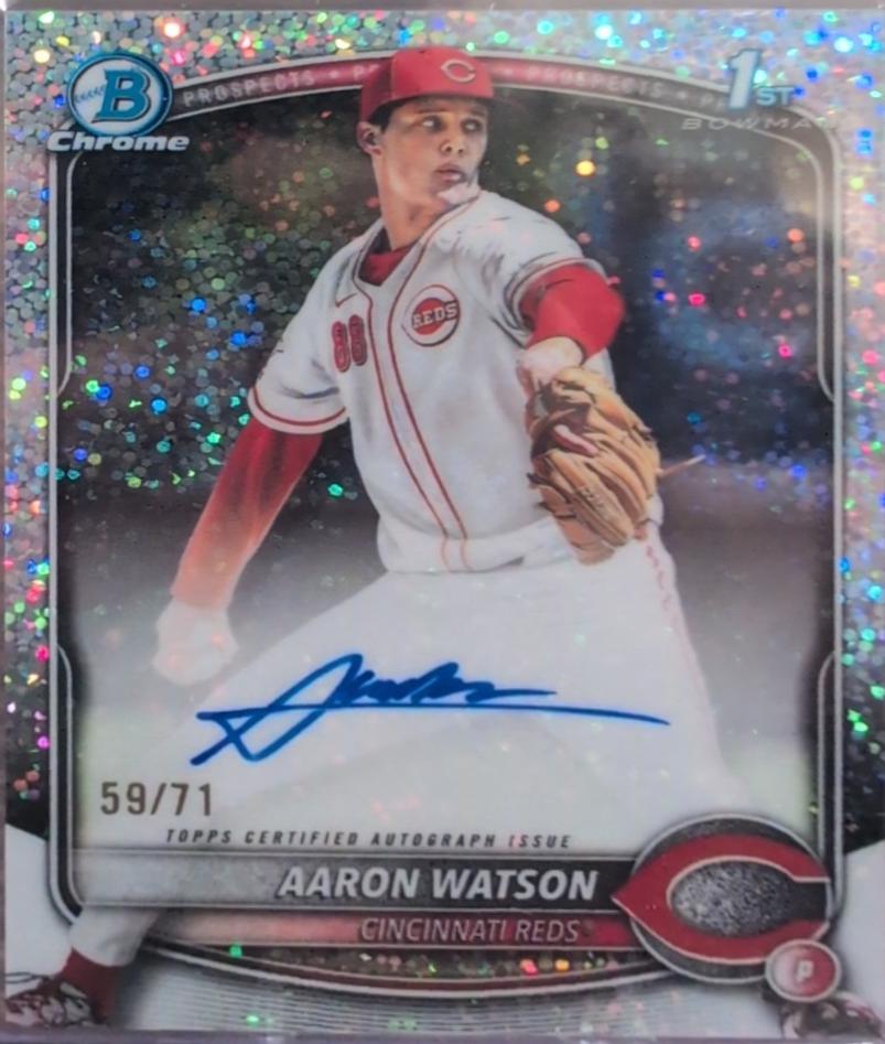 Aaron Watson [Sparkle Refractor] #CPA-AW