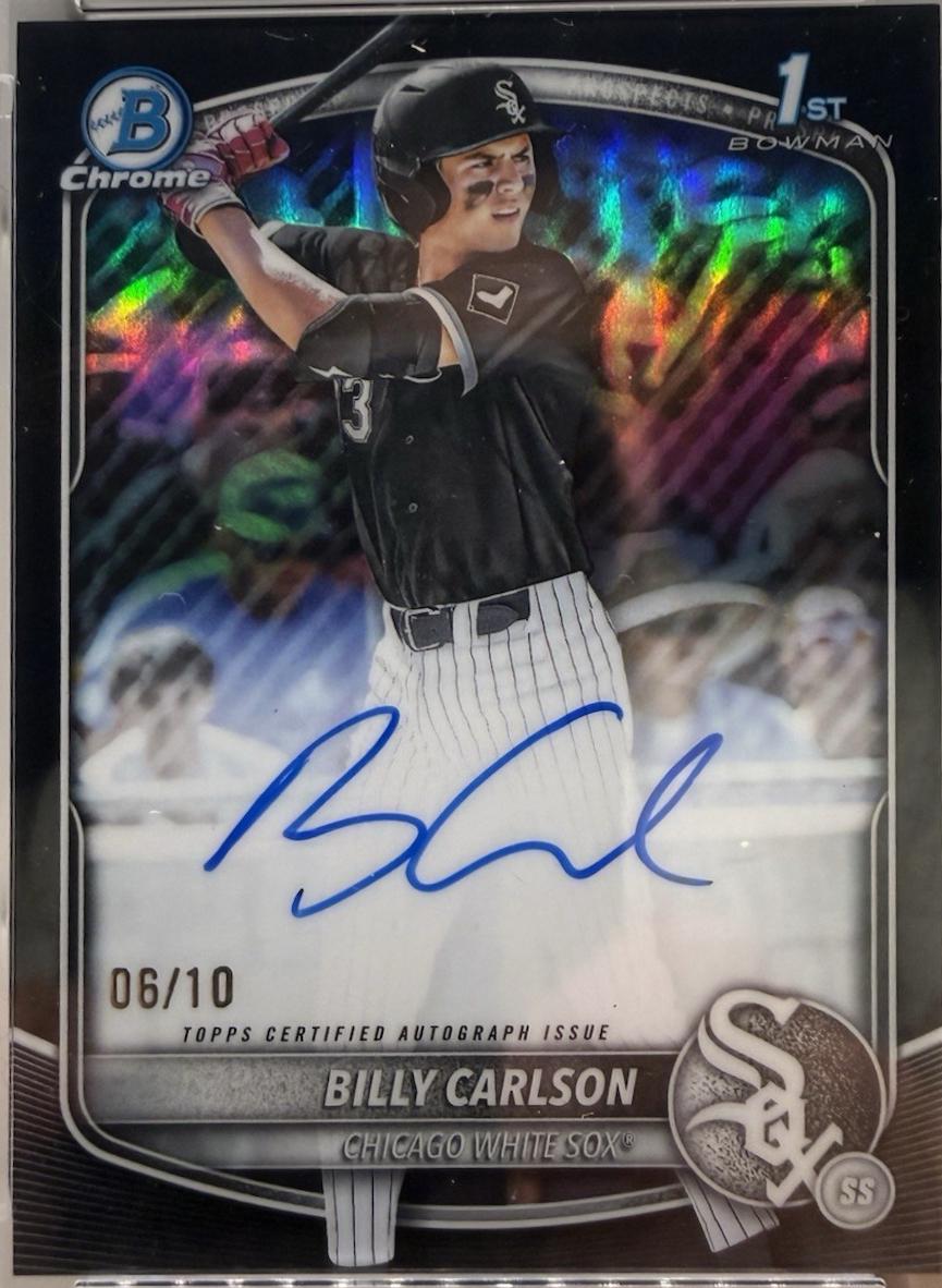Billy Carlson [Black X-Fractor] #CPA-BC