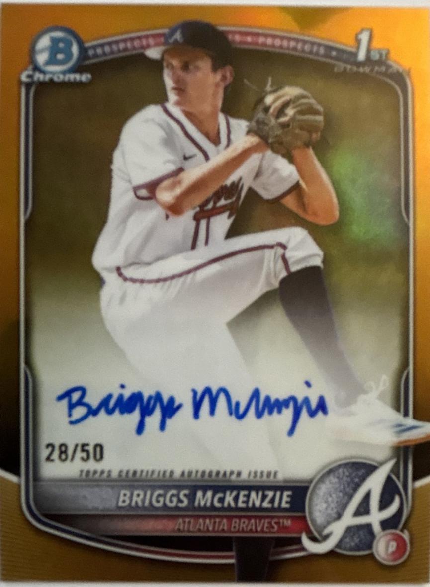 Briggs McKenzie [Gold Refractor] #CPA-BM