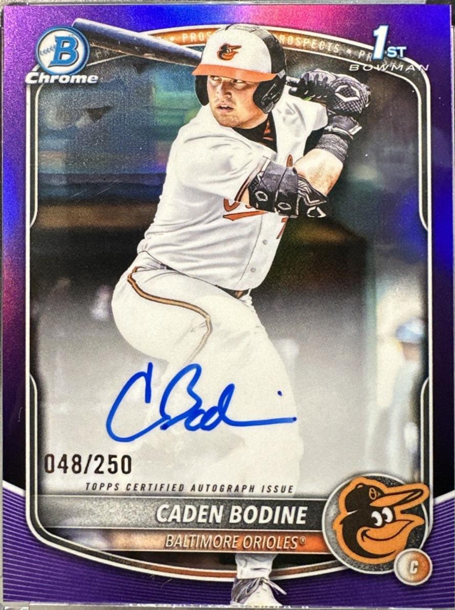 Caden Bodine [Purple Refractor] #CPA-CB
