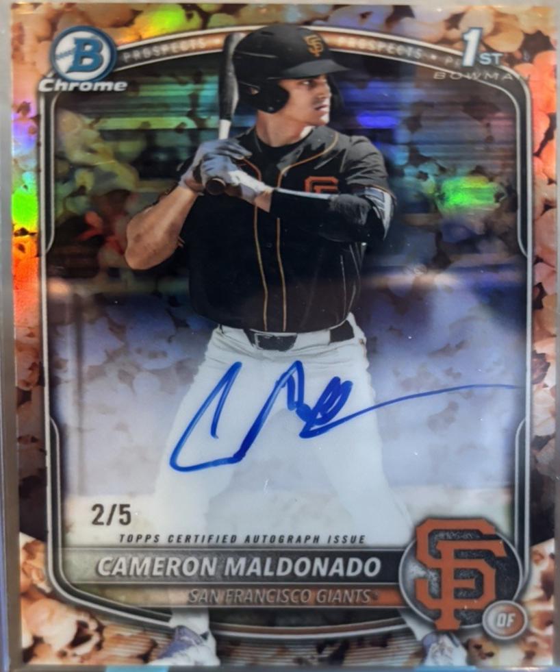 Cameron Maldonado [Popcorn Refractor] #CPA-CMA