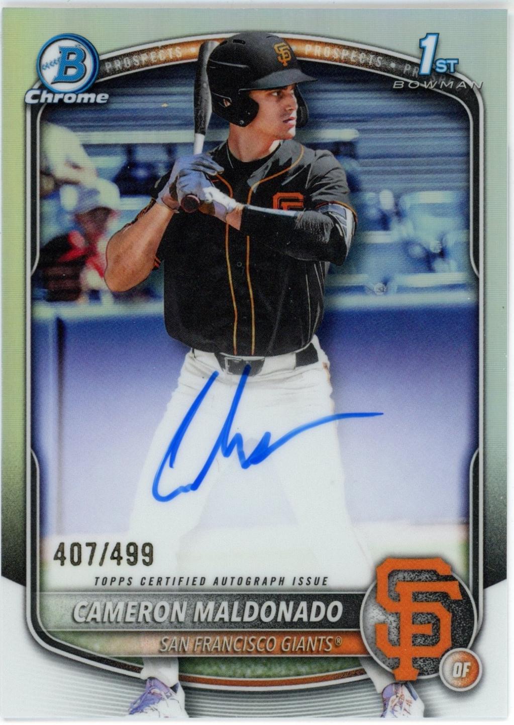 Cameron Maldonado [Refractor] #CPA-CMA