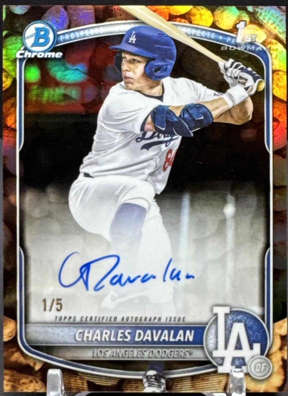 Charles Davalan [Peanuts Refractor] #CPA-CD