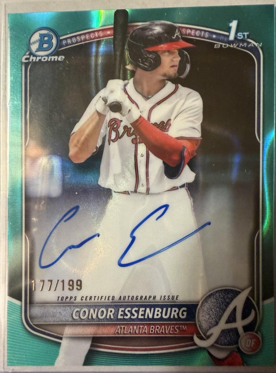Conor Essenburg [Aqua Lava Refractor] #CPA-CE