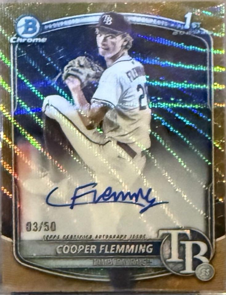 Cooper Flemming [Gold Refractor] #CPA-CF