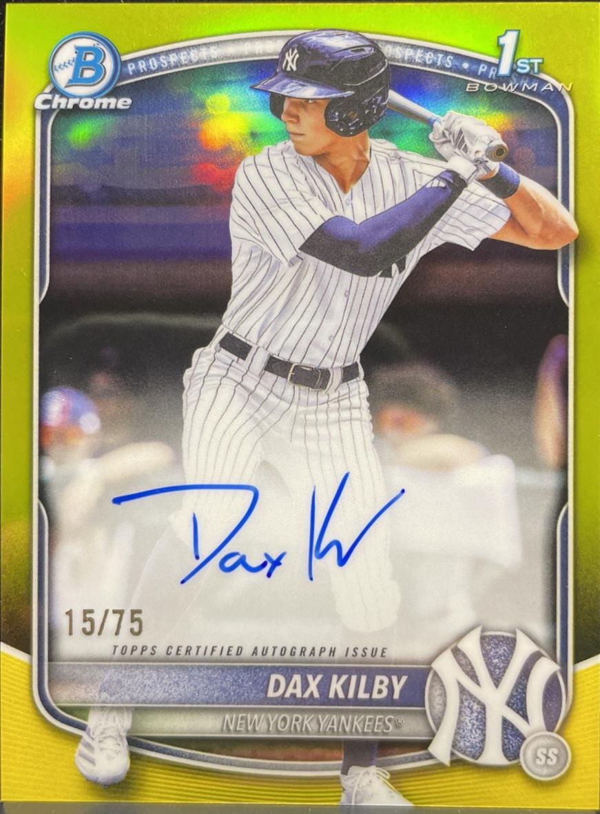 Dax Kilby [Yellow Refractor] #CPA-DK