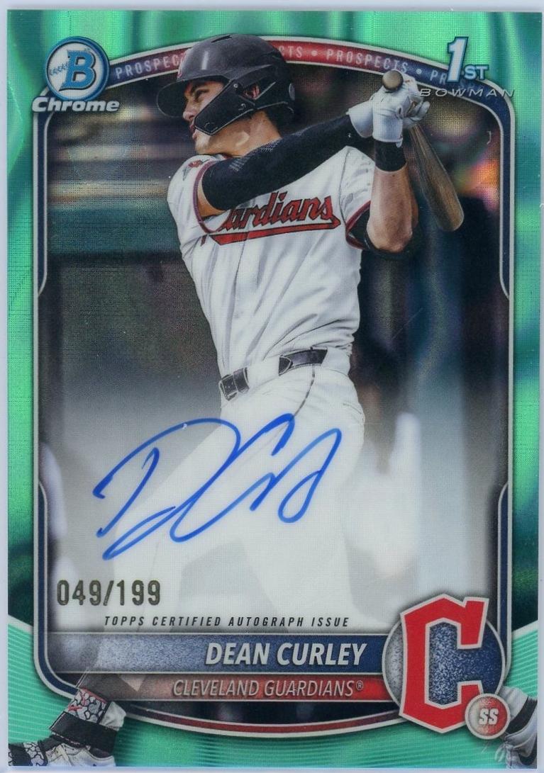 Dean Curley [Aqua Lava Refractor] #CPA-DC