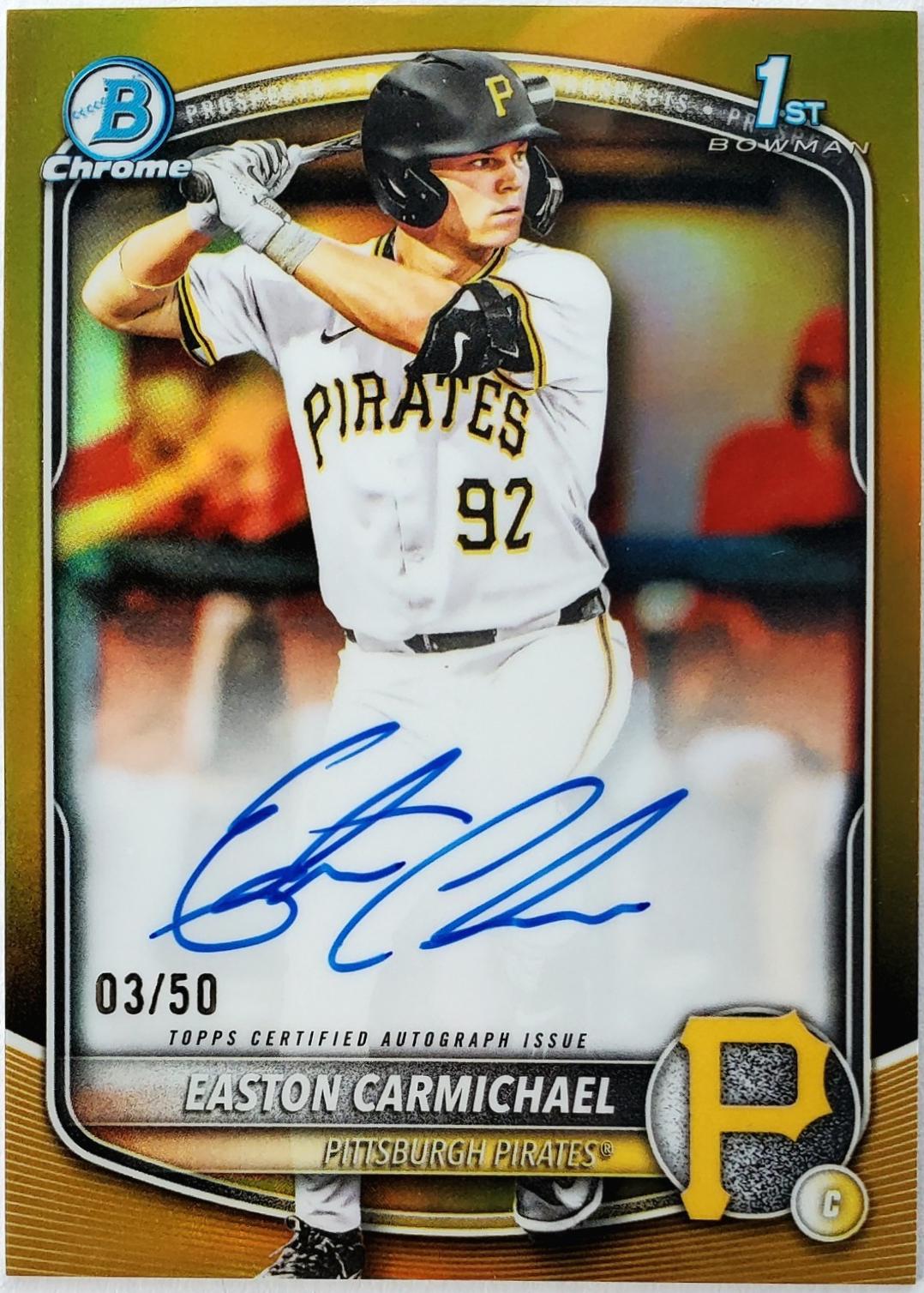 Easton Carmichael [Gold Refractor] #CPA-ECA
